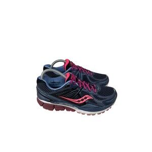 Saucony Shoes Women's Size 9 Blue Pink Lace Up Cohesion 7